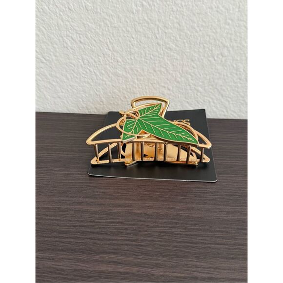 The Lord Of The Rings Lorien Leaf Figural Claw Hair Clip - Picture 3 of 3